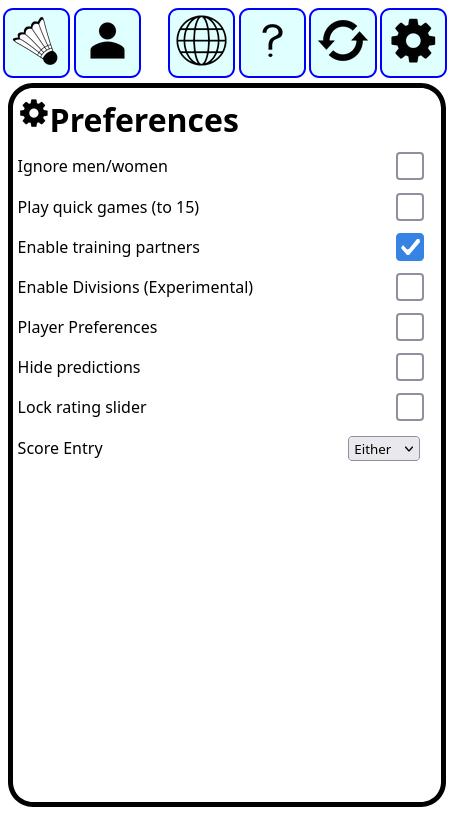 enable preference